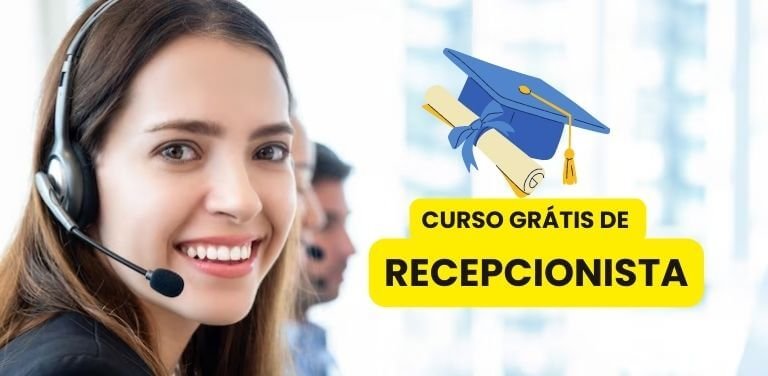 Curso Online Grátis de Recepcionista