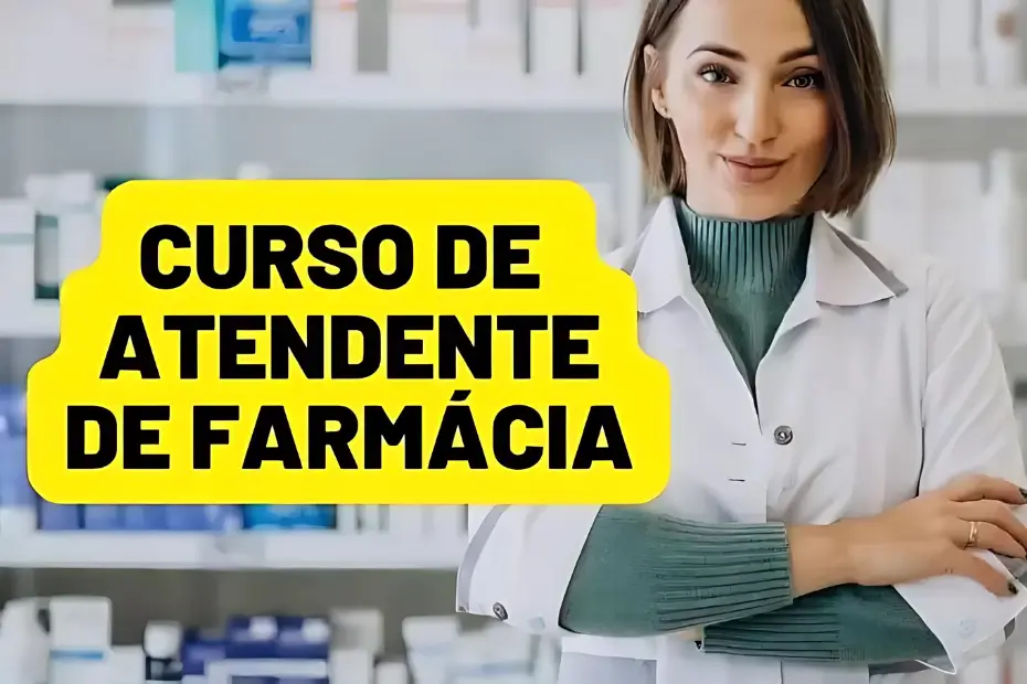 curso de atendente de farmácia